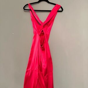Massimo Dutti NEW w/ tags Elegant Pink Mulberry Silk Dress